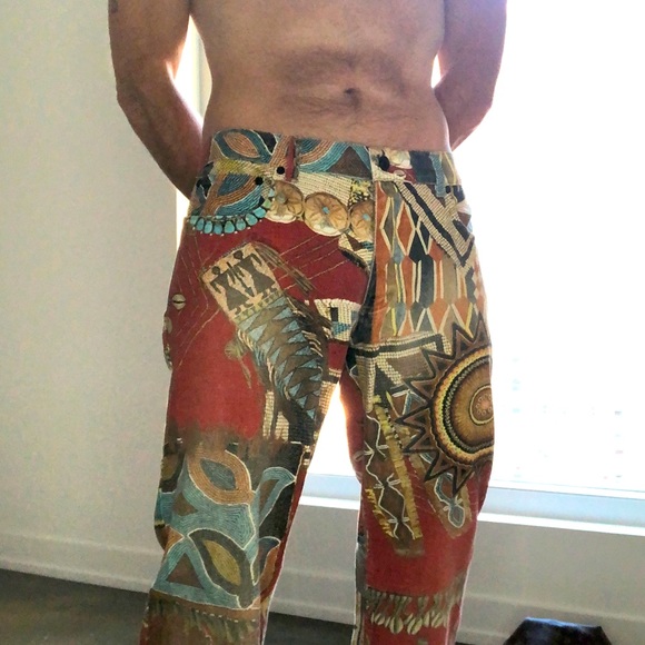 Roberto Cavalli Men’s Designer Jeans - Picture 4 of 12